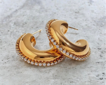 Amanda Hoop Earrings